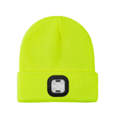 BERRETTO LUCE LED RICARICABILE GIALLO