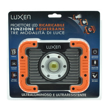 Velamp - [R930] Faro Torcia Led Ricaricabile Led 30w 2200 Lm - Foto 11