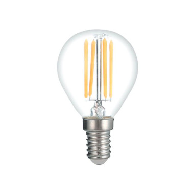 Lampada LED Classe A Sferetta  E14  Eq. 60W  Luce Calda