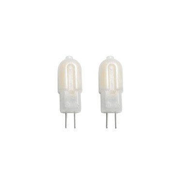 SET 2 Lampade LED G4 Equ. 15W Luce Calda