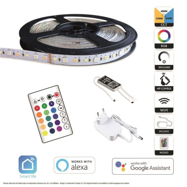 Striscia Led 5MT Luce RGB+CCT